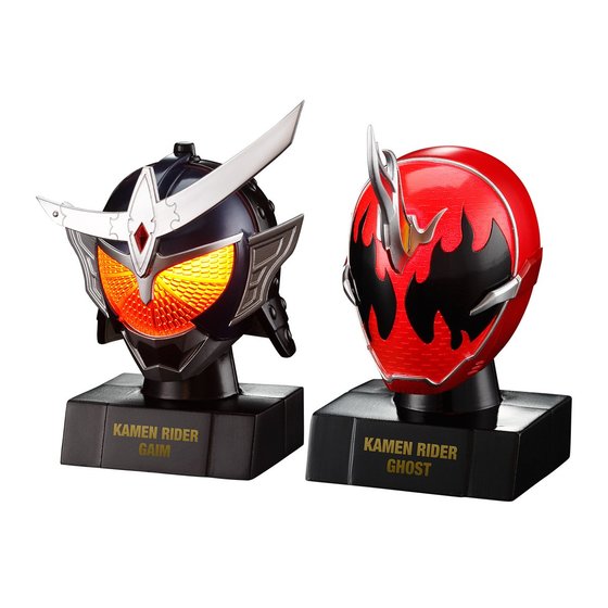 MASKER WORLD PB01・PB02 KAMEN RIDER GAIM / KAMEN RIDER GHOST 2 IN 1 SET W/O RAMUNE [2017年1月發送]