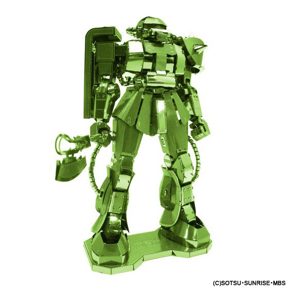 METALLIC NANO PUZZLE ZAKU II METALLIC GREEN VER.